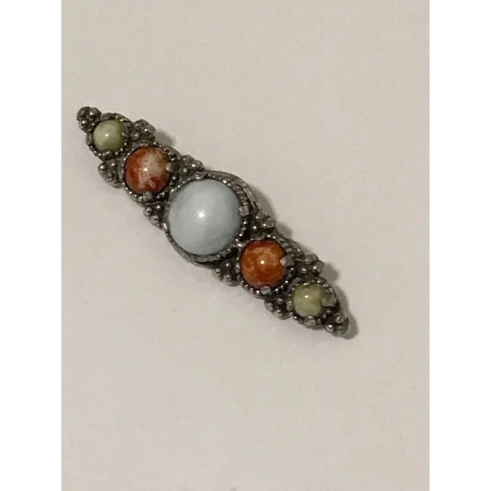 Vintage Cabochon Brooch